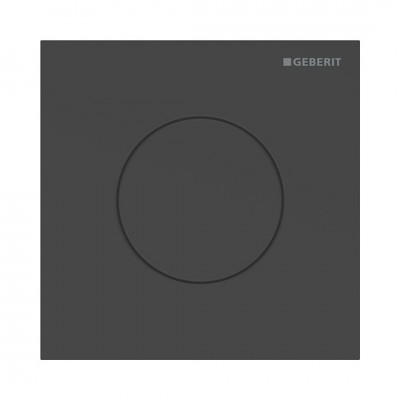 Geberit Typ 40 przycisk spłukujący do pisuaru pneumatyczny czarny mat 116.014.14.1