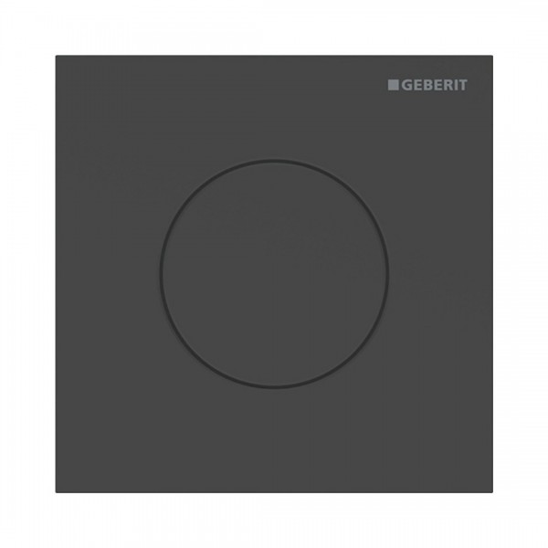 Geberit Typ 40 przycisk spłukujący do pisuaru pneumatyczny czarny mat 116.014.14.1