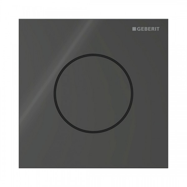 Geberit Typ 40 przycisk spłukujący do pisuaru pneumatyczny czarny 116.014.SJ.1