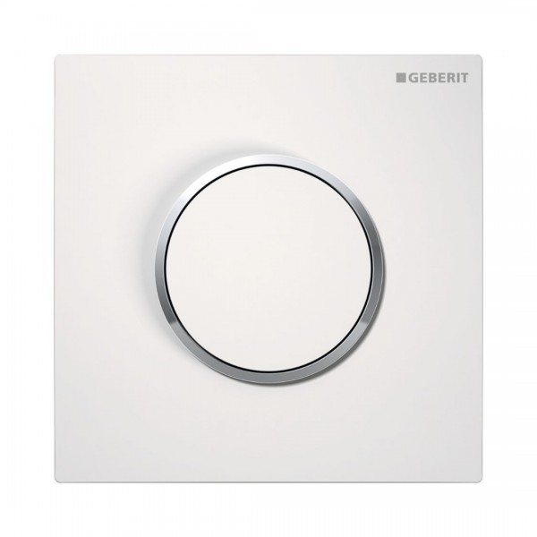 Geberit Sigma 10 przycisk spłukujący do pisuaru biały/chrom/biały 116015KJ1