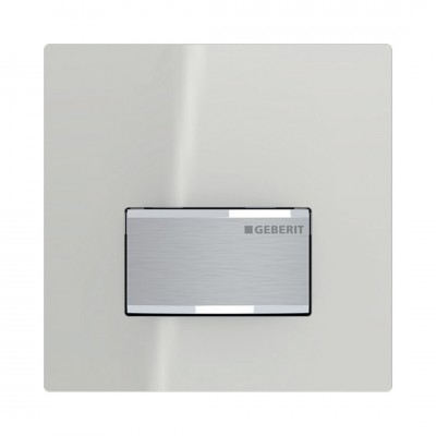 Geberit Typ 50 przycisk spłukujący do pisuaru pneumatyczny szary piaskowy 116.016.JL.5