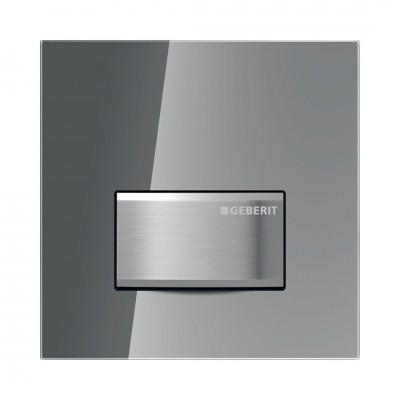 Geberit Sigma 50 przycisk spłukujący pneumatyczny do pisuaru szkło dymione 116016SD5