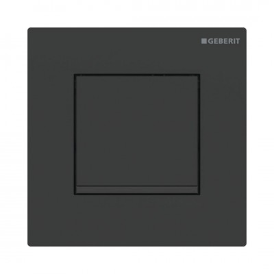 Geberit Typ 20 przycisk spłukujący do pisuaru pneumatyczny czarny mat 116.017.16.1