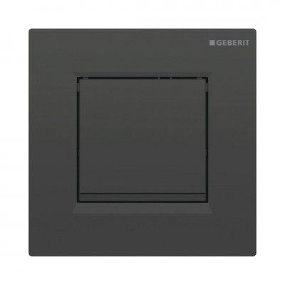 Geberit Typ 20 przycisk spłukujący do pisuaru pneumatyczny czarny 116.017.DW.1