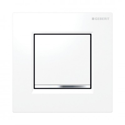 Geberit Typ 30 przycisk spłukujący do pisuaru biały/chrom/biały 116017KJ1