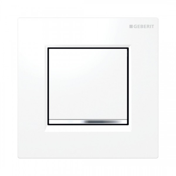 Geberit Typ 30 przycisk spłukujący do pisuaru biały/chrom/biały 116017KJ1