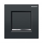 Geberit Typ 30 zawór spłukujący do pisuaru czarny połysk/chrom połysk 116017KM1