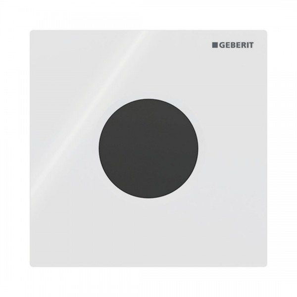 Geberit Typ 01 przycisk spłukujący do pisuaru elektroniczny biały 116.021.11.5