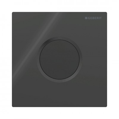 Geberit Typ 01 przycisk spłukujący do pisuaru elektroniczny czarny 116.021.DW.5