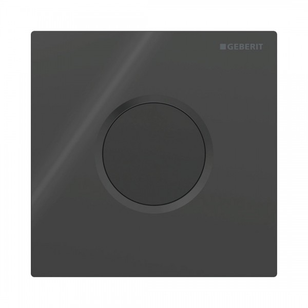 Geberit Typ 01 przycisk spłukujący do pisuaru elektroniczny czarny 116.021.DW.5