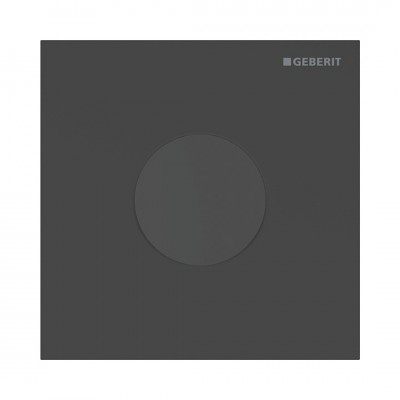 Geberit Typ 40 przycisk spłukujący do pisuaru elektroniczny czarny mat 116.024.14.1