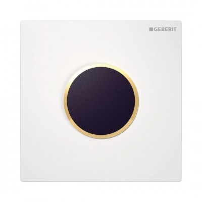 Geberit Typ 10 przycisk spłukujący do pisuaru elektroniczny biały 116.025.KK.1