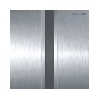 Geberit Typ 50 przycisk spłukujący do pisuaru elektroniczny chrom szczotkowany 116.026.GH.1