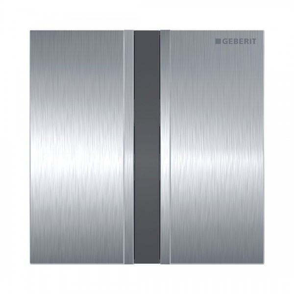 Geberit Typ 50 przycisk spłukujący do pisuaru elektroniczny chrom szczotkowany 116.026.GH.1