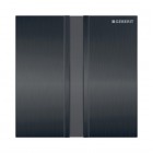 Geberit Typ 50 przycisk spłukujący do pisuaru elektroniczny czarny chrom 116.026.QD.1