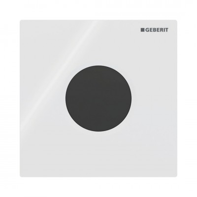 Geberit Typ 01 przycisk spłukujący do pisuaru elektroniczny biały 116.021.11.5