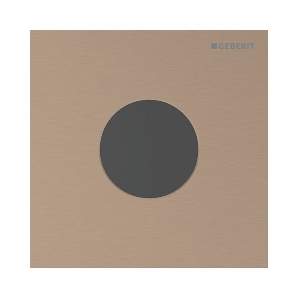 Geberit Typ 40 przycisk spłukujący do pisuaru elektroniczny czerwone złoto 116.034.QB.1