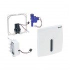 Geberit Basic przycisk spłukujący elektroniczny do pisuaru zasilanie 230V biały 115817115