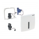 Geberit Basic przycisk spłukujący elektroniczny do pisuaru zasilanie bateryjne biały 115818115