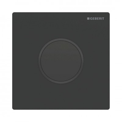 Geberit Typ 10 zawór spłukujący do pisuaru elektroniczny czarny mat 116.025.16.1