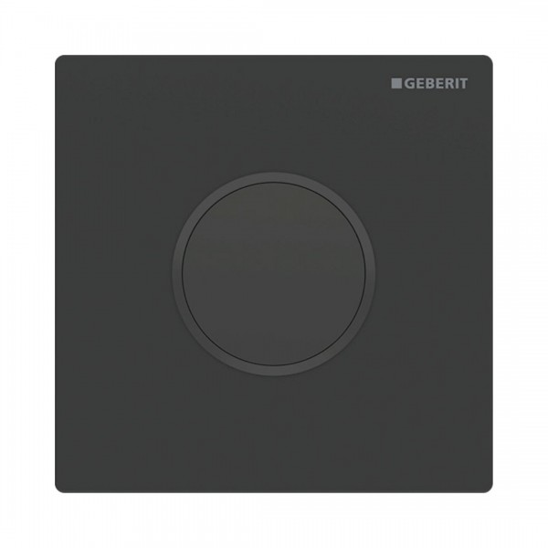 Geberit Typ 10 zawór spłukujący do pisuaru elektroniczny czarny mat 116.025.16.1