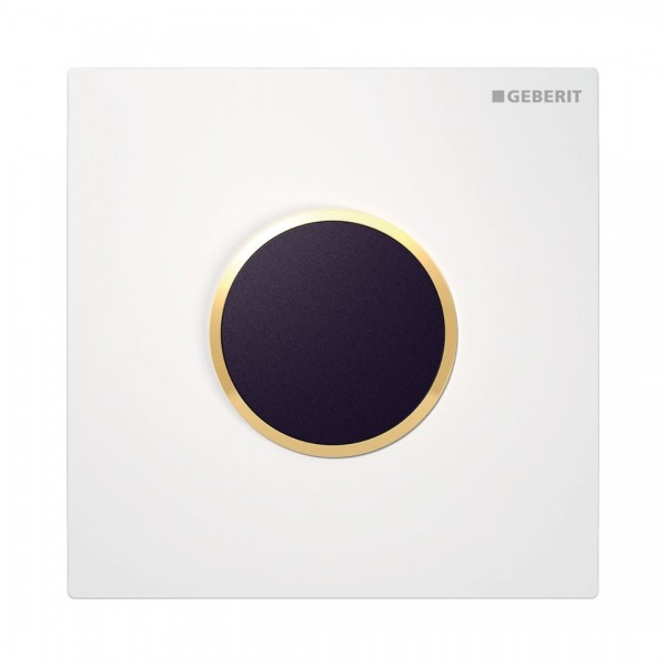 Geberit Typ 10 przycisk spłukujący do pisuaru elektroniczny biały 116.025.KK.1