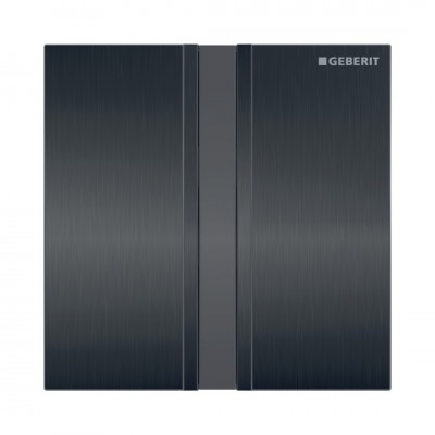 Geberit Typ 50 przycisk spłukujący do pisuaru elektroniczny czarny chrom 116.026.QD.1