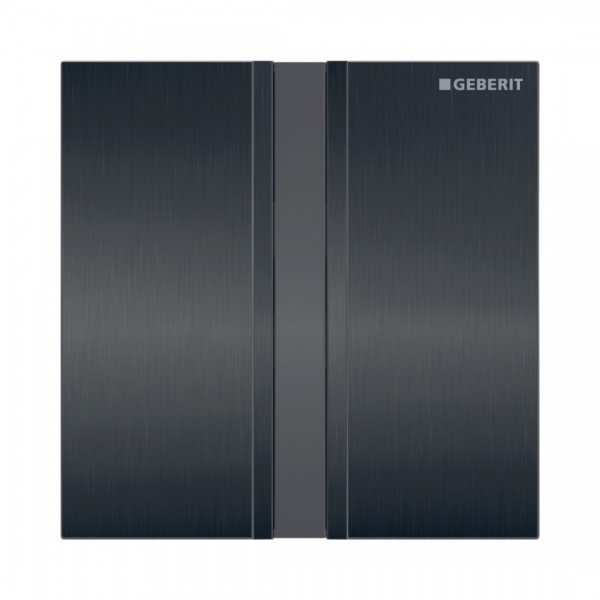 Geberit Typ 50 przycisk spłukujący do pisuaru elektroniczny czarny chrom 116.026.QD.1