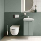 Elita Meble Helo Compact umywalka z szafką 40 cm zielony mat RE020400201470