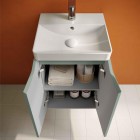 Elita Meble Helo Compact umywalka z szafką 40 cm zielony mat RE020400201470