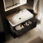 Elita Meble Helo szafka podumywalkowa 80 cm czarny mat RE010800207160