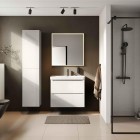 Elita Meble Helo szafka podumywalkowa 80 cm biały połysk RE010800208060