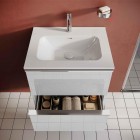 Elita Meble Helo szafka podumywalkowa 60 cm biały połysk RE010600208060