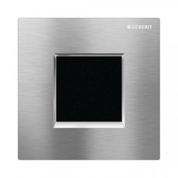 Geberit Typ 20 przycisk spłukujący do pisuaru elektroniczny chrom szczotkowany 116.027.KX.1