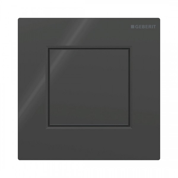 Geberit Typ 01 przycisk spłukujący do pisuaru pneumatyczny czarny 116.064.DW.1