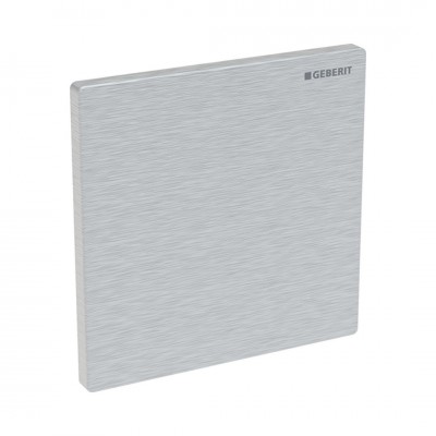 Geberit płytka przykrywająca skrzynki montażowej zaworu spłukującego do pisuarów stal 116.069.FW.1