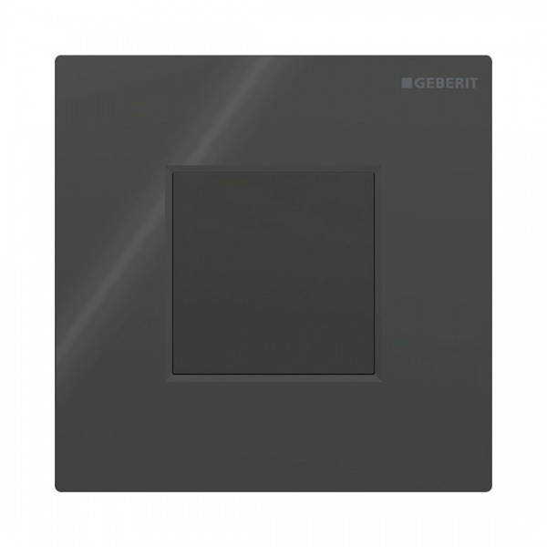 Geberit Typ 01 przycisk spłukujący do pisuaru elektroniczny czarny 116.093.DW.1