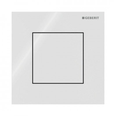Geberit Typ 40 przycisk spłukujący do pisuaru pneumatyczny biały 116.217.SI.1