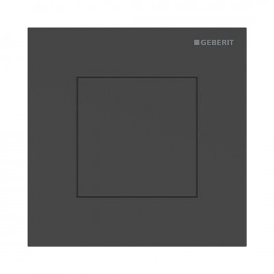 Geberit Typ 40 przycisk spłukujący do pisuaru pneumatyczny czarny mat 116.217.14.1