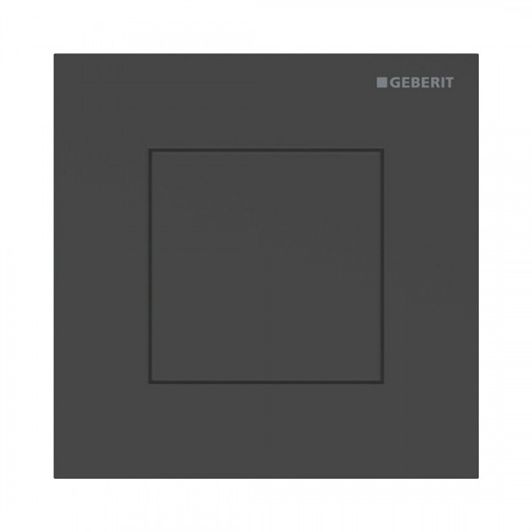 Geberit Typ 40 przycisk spłukujący do pisuaru pneumatyczny czarny mat 116.217.14.1