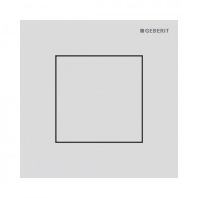Geberit Typ 40 przycisk spłukujący do pisuaru pneumatyczny biały mat 116.217.JT.1