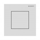 Geberit Typ 40 przycisk spłukujący do pisuaru pneumatyczny biały mat 116.217.JT.1