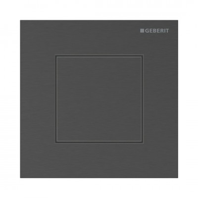 Geberit Typ 40 przycisk spłukujący do pisuaru pneumatyczny czarny chrom 116.217.QD.1