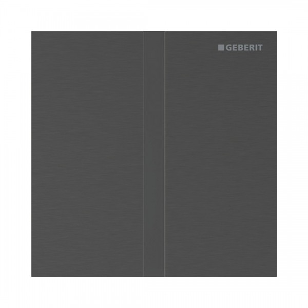 Geberit Typ 40 przycisk spłukujący do pisuaru elektroniczny czarny chrom 116.227.QD.1