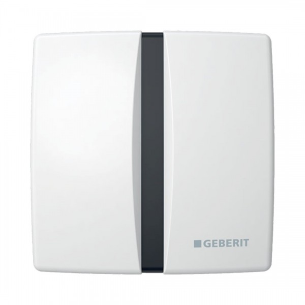 Geberit Basic przycisk spłukujący elektroniczny do pisuaru zasilanie bateryjne biały 115.804.11.5