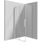 Deante Prizma kabina prysznicowa prostokątna 100x80 cm biała KPNAP10S08