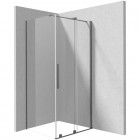 Deante Prizma kabina prysznicowa prostokątna 100x80 cm titanium KPNDP10S08