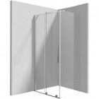 Deante Prizma kabina prysznicowa prostokątna 120x80 cm chrom KPN0P12S08