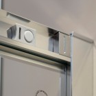 Kabina prysznicowa z brodzikiem kwadratowa - 90x90 cm