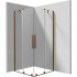 Deante Prizma kabina prysznicowa prostokątna 100x80 cm brąz szczotkowany 70776